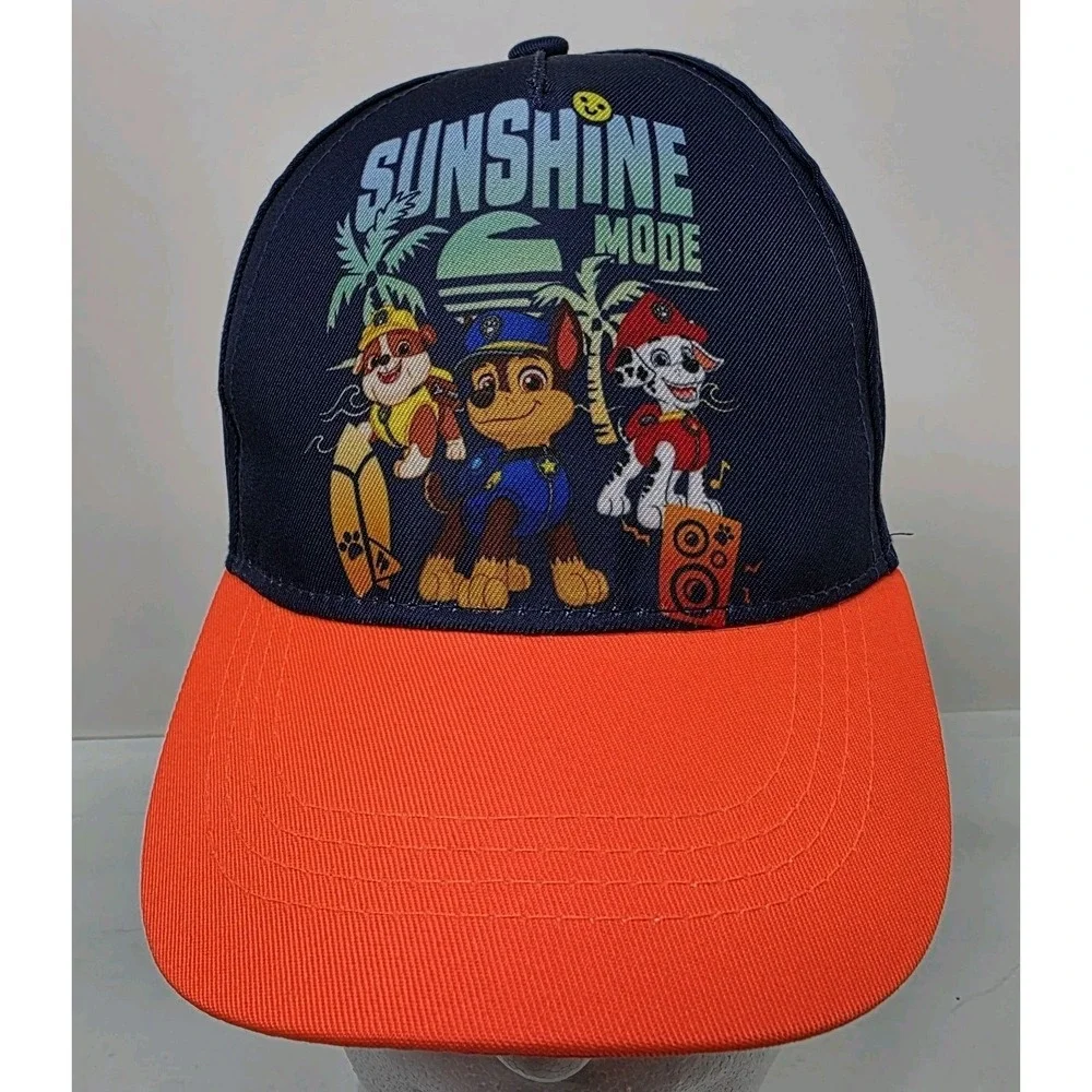 Nickelodeon Toddler / Adjustable Paw Patrol Baseball Cap - Navy & Orange